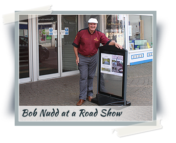Bob Nudd at a Road Show in Hampshire